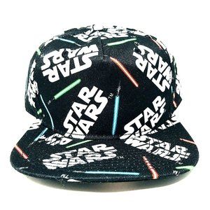 Star Wars Baseball Hat Cap Jedi Lightsaber Snapback Skywalker Bioworld NEW
